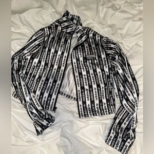 Adidas cropped jacket
